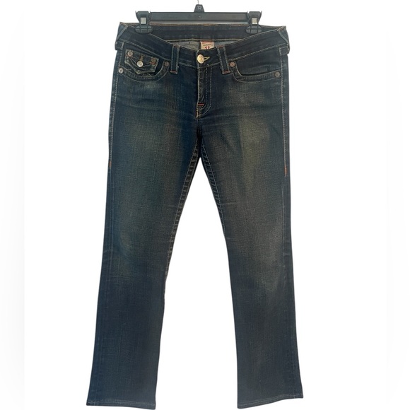 True Religion World Tour Billy Y2k low rise denim jean size 30 coachella Y2K - Picture 1 of 8